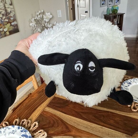 Cute Sheep Stuffed Animal Lamb Plushie for Home Decor Farmhouse - Picture 3 of 3